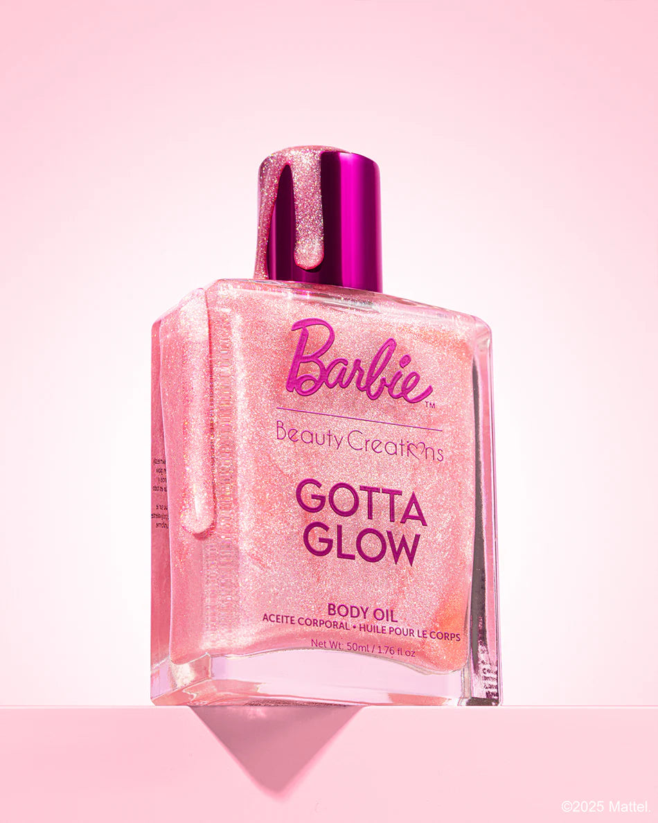 Aceite Corporal Barbie™ ✨ Gotta Glow – Beauty Creations (50 ml)