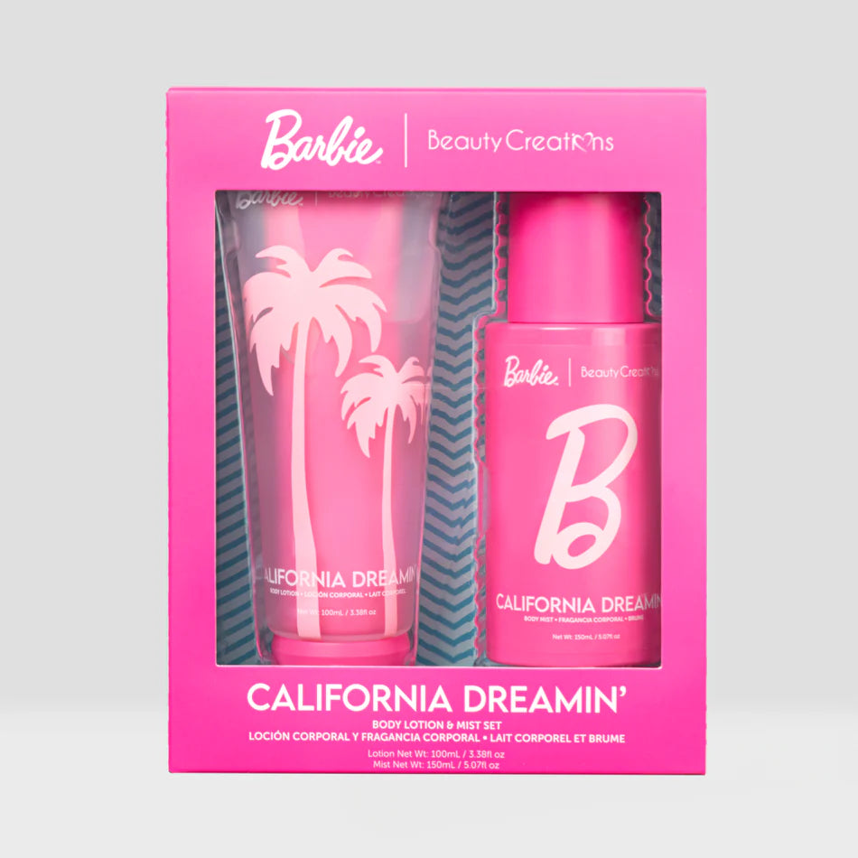 Barbie x Beauty Creations – Set California Dreamin’ (Loción + Bruma corporal)