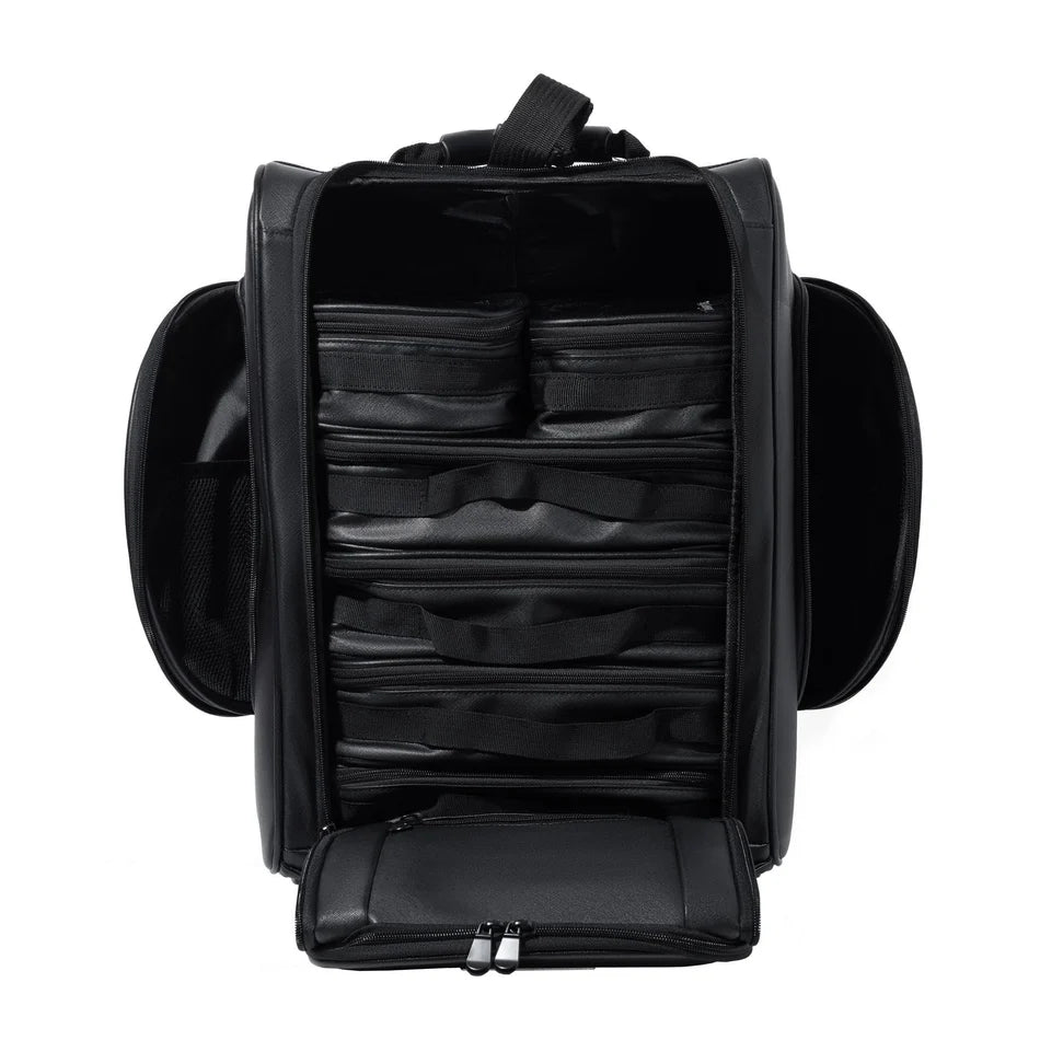 Pro XL Rolling Case – Maleta Profesional de Maquillaje 4 Ruedas 🧳✨