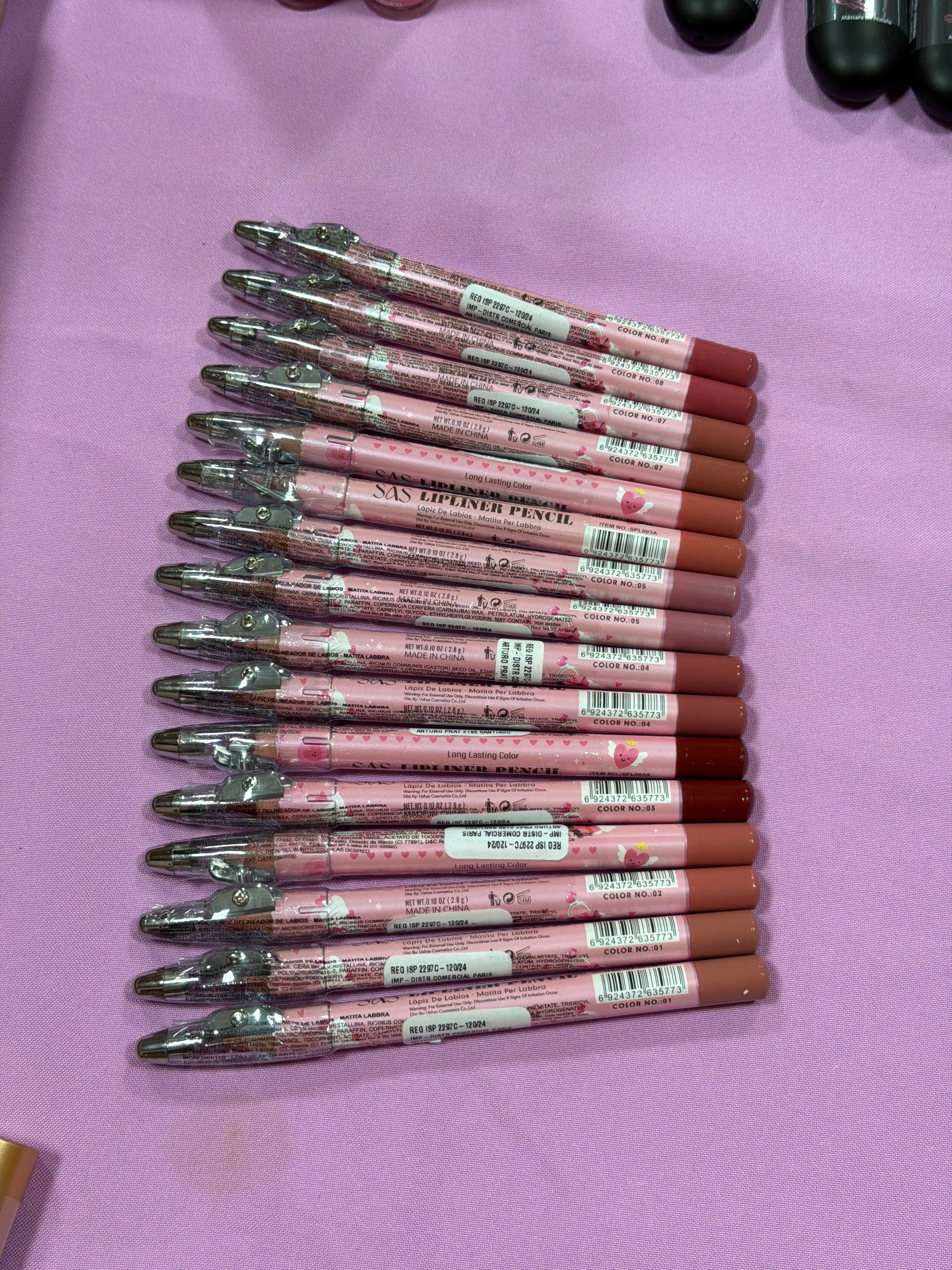 Lápiz delineador de labios con sacapuntas - Lip Liner Pencil