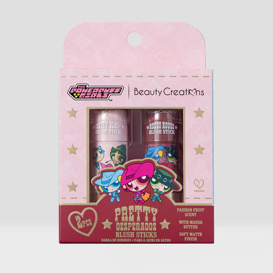 The Powerpuff Girls "Pretty Desperados" Blush Stick Set