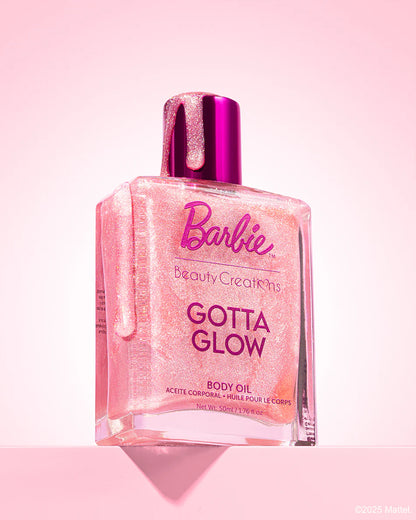 Aceite Corporal Barbie™ ✨ Gotta Glow – Beauty Creations (50 ml)