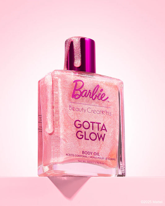 Aceite Corporal Barbie™ ✨ Gotta Glow – Beauty Creations (50 ml)