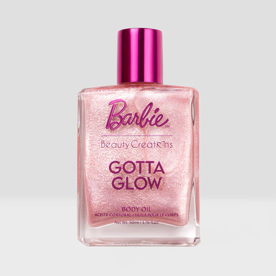 Aceite Corporal Barbie™ ✨ Gotta Glow – Beauty Creations (50 ml)