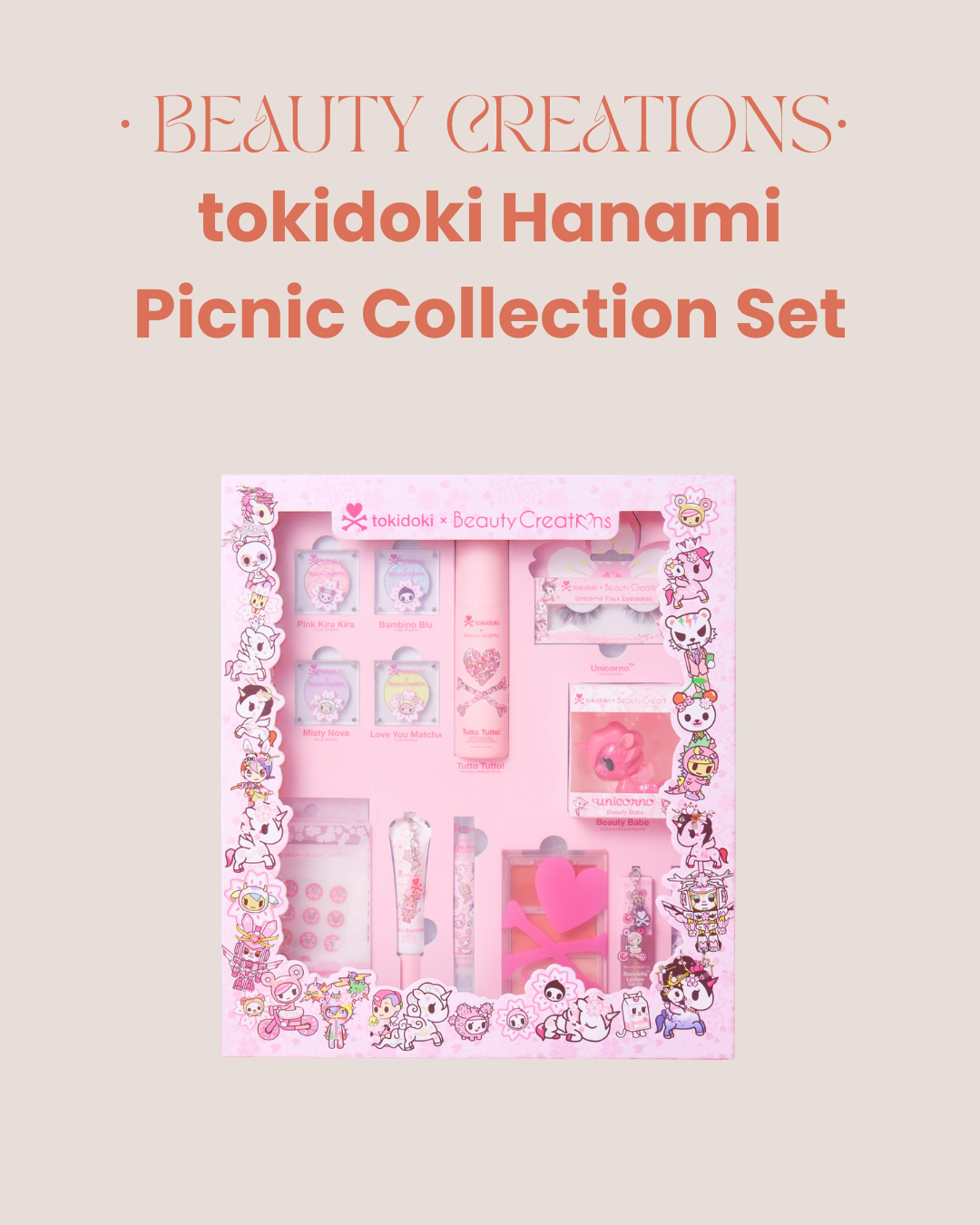 tokidoki Hanami Picnic Collection Set
