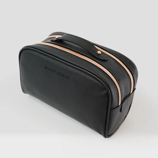 Mini Travel Cosmetic Bag – Bolsa de Viaje con Doble Cierre 🧳✨