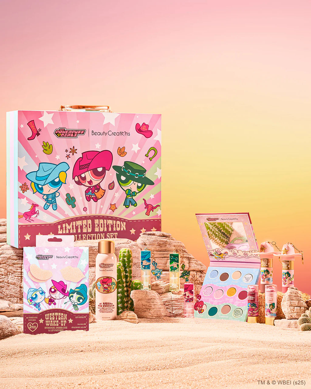 Set de Colección Limitada Cowgirl Cutie - Beauty Creations x Las Chicas Superpoderosas