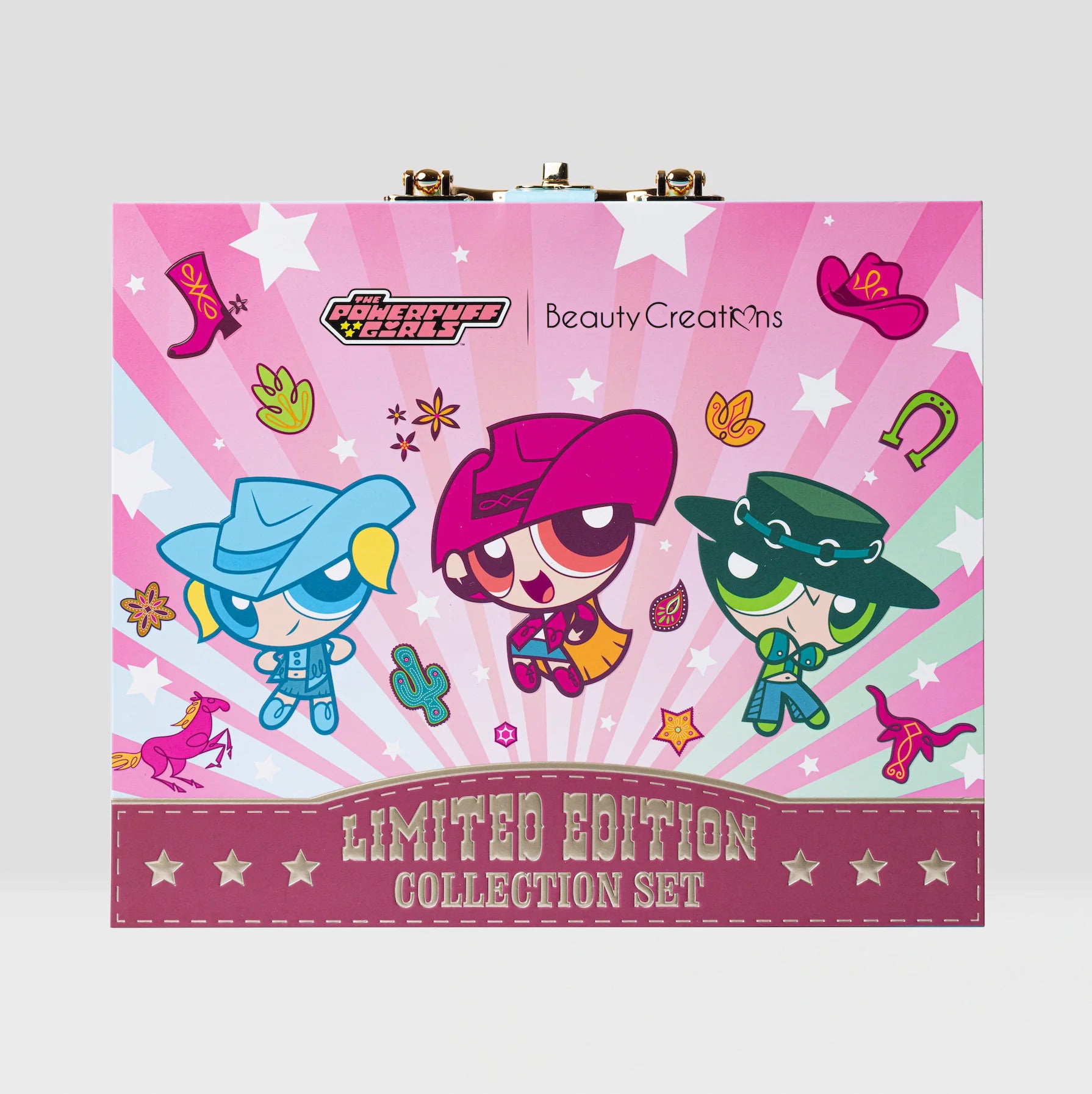 Set de Colección Limitada Cowgirl Cutie - Beauty Creations x Las Chicas Superpoderosas