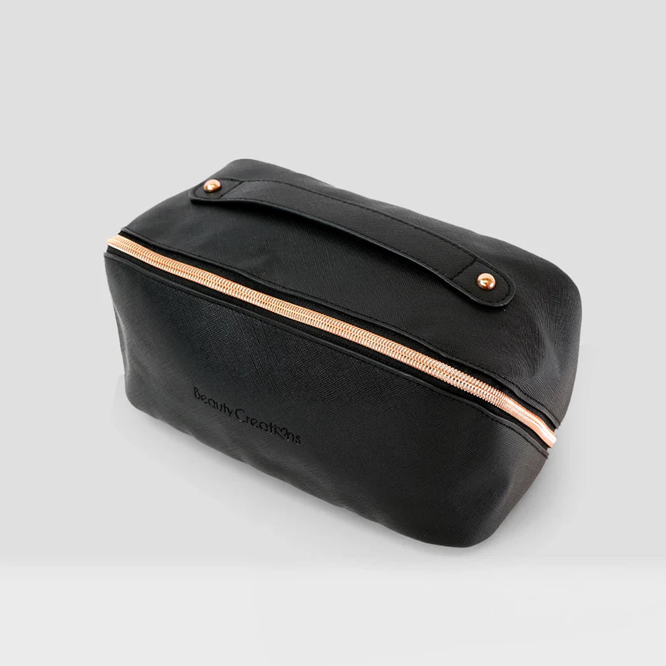 Wide-Open Travel Beauty Bag – Bolsa de Viaje con Compartimentos 🧳💖