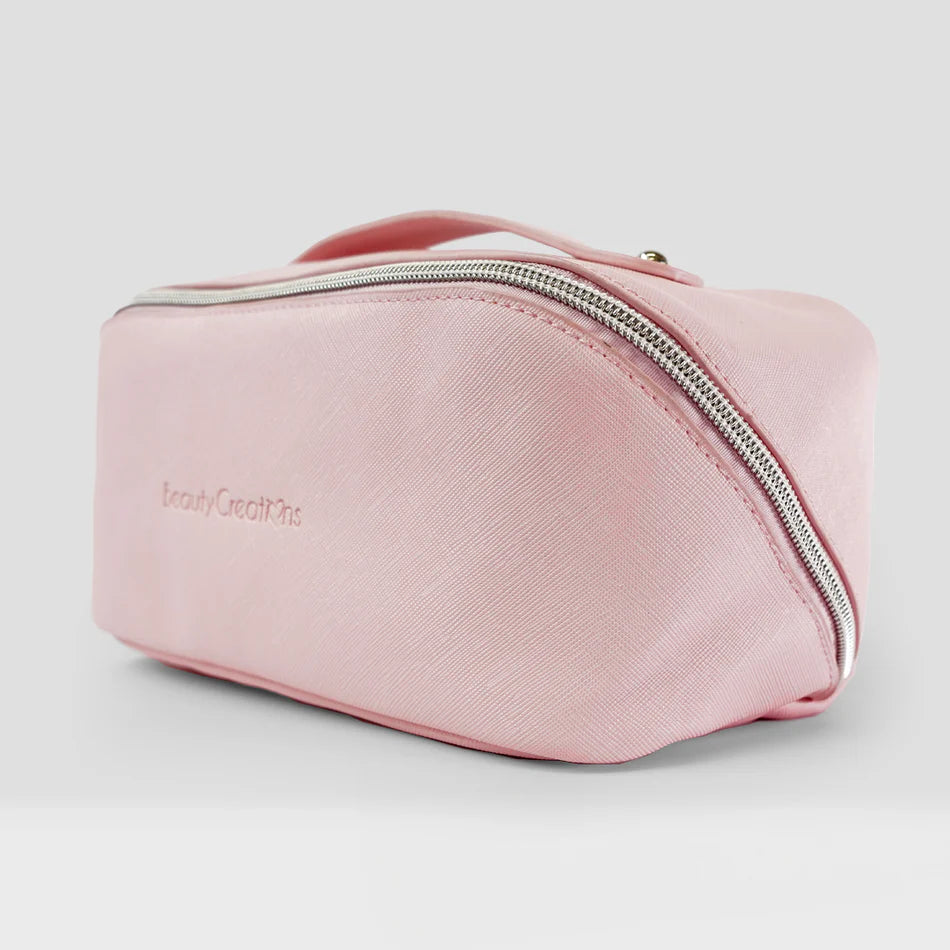 Wide-Open Travel Beauty Bag – Bolsa de Viaje con Compartimentos 🧳💖