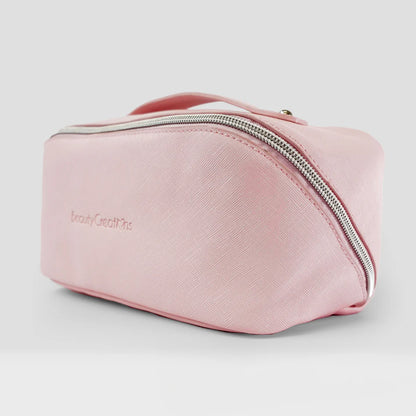 Wide-Open Travel Beauty Bag – Bolsa de Viaje con Compartimentos 🧳💖