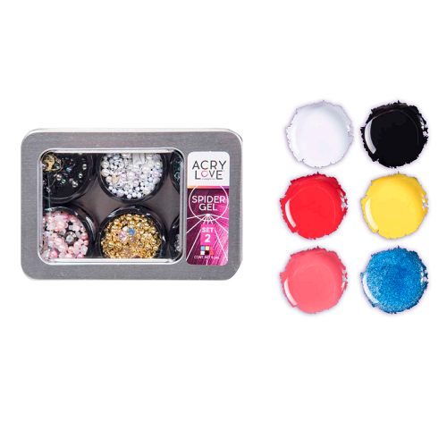 Set Gel Spider Profesional - Acrylove (Kit de Diseño)