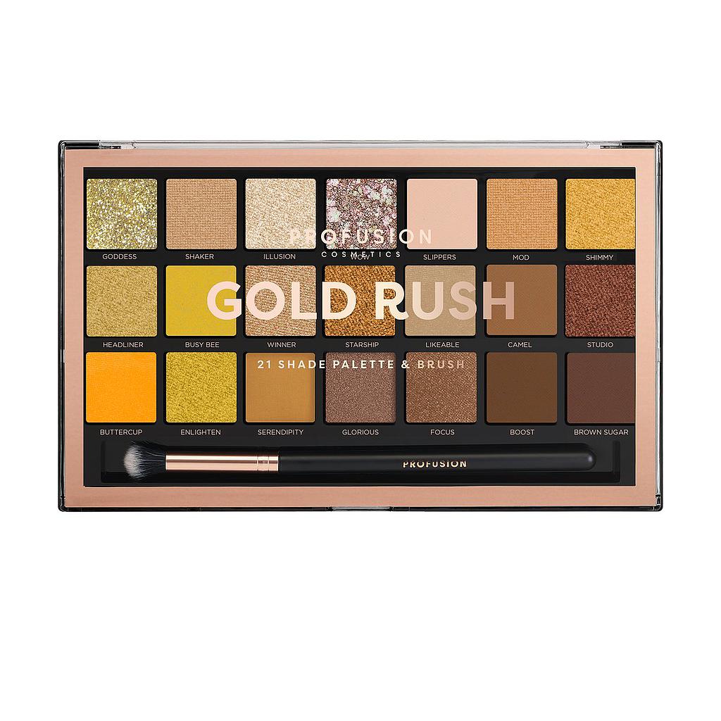 21 Shade Eyeshadow Palette & Brush