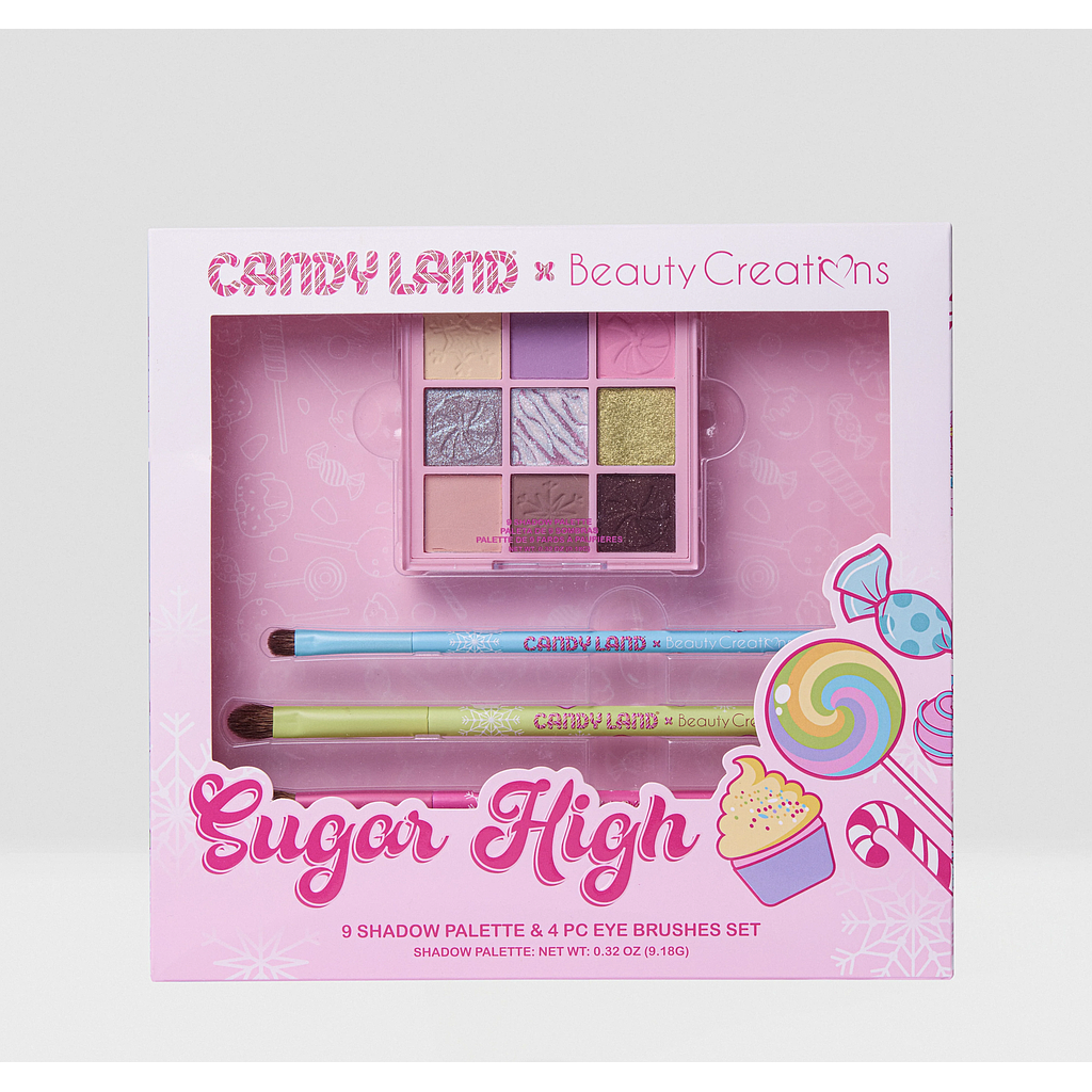 Candy Land x Beauty Creations - Sugar High Paleta De Sombra