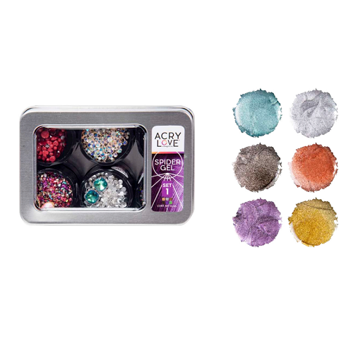 Set Gel Spider Profesional - Acrylove (Kit de Diseño)