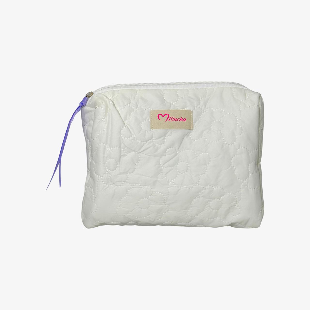 Cosmetiquera Flores – Estuche Acolchado Multiuso