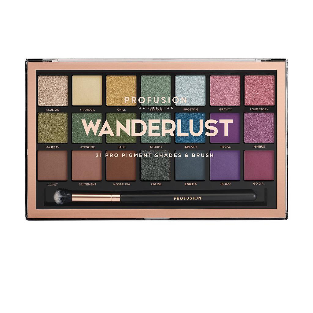 21 Shade Eyeshadow Palette & Brush