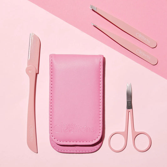 🩷 Kit Rosado para Cejas “Brow Main-Tame Kit” – Beauty Creations 🩷